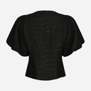 Neo Noir Anela Boucle Blouse Black