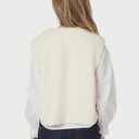 Neo Noir Anjanna Teddy Vest Ivory - J BY J Fashion
