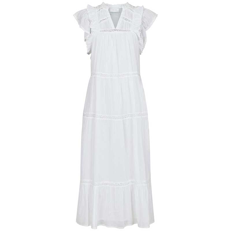 Neo Noir Ankita S Voile Dress Hvid - J BY J Fashion
