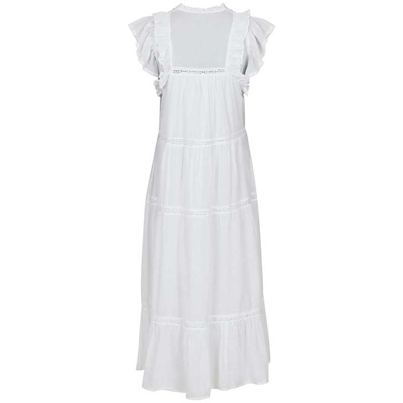 Neo Noir Ankita S Voile Dress Hvid - J BY J Fashion