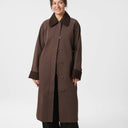 Neo Noir Anneli Cord Coat Brown