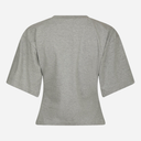 Neo Noir Asha Boxy Tee Grey Melange