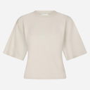 Neo Noir Asha Boxy Tee Ivory