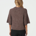 Neo Noir Benuta Fluffy Knit Cardigan Light Brown