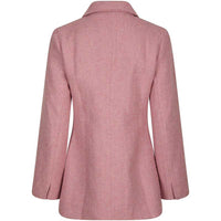 Neo Noir Bowie Herringbone Blazer Light Pink