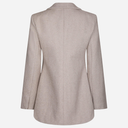 Neo Noir Bowie Herringbone S Blazer Sand - J BY J Fashion