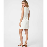 Neo Noir Bruna Ramie Dress Off White