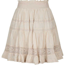 Neo Noir Callia S Voile Skirt Ivory