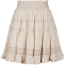 Neo Noir Callia S Voile Skirt Ivory