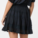 Neo Noir Callia S Voile Skirt Navy