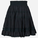 Neo Noir Callia S Voile Skirt Navy