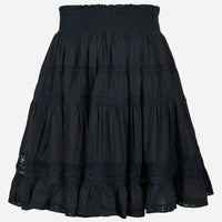 Neo Noir Callia S Voile Skirt Navy