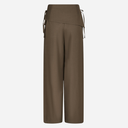 Neo Noir Deani Fold Pants Taupe