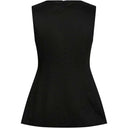 Neo Noir Esteves Poplin Top Black
