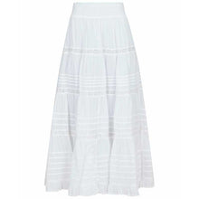 Neo Noir Felicia S Voile Skirt Hvid - J BY J Fashion