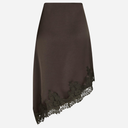 Neo Noir Fiora Lace Skirt Dark Brown
