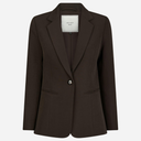 Neo Noir Francine Suit Blazer Dark Brown
