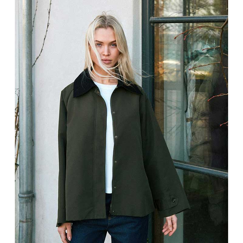Neo Noir Gatbi Clean Jacket Dark Green