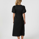 Neo Noir Illana Poplin Dress Black - J BY J Fashion