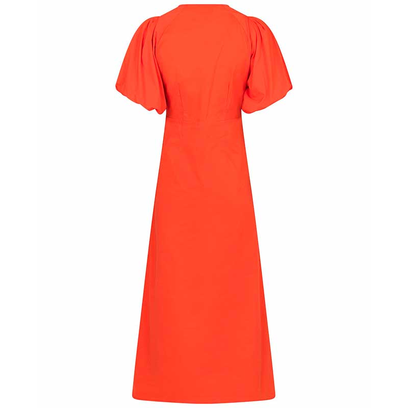 Neo Noir Illana Poplin Dress Coral - J BY J Fashion
