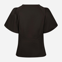 Neo Noir Irina Poplin Blouse Chocolate Brown - J BY J Fashion