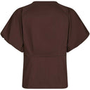 Neo Noir Irina Poplin Blouse Dark Brown