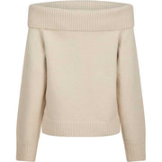 Neo Noir Jane Knit Blouse Ivory