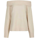 Neo Noir Jane Knit Blouse Ivory