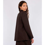 Neo Noir Jarmon Melange Blazer Brun