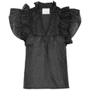 Neo Noir Jayla Bedazzled Top Black - J BY J Fashion