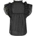 Neo Noir Jayla Bedazzled Top Black - J BY J Fashion