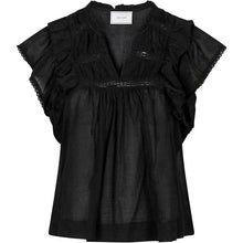 Neo Noir Jayla S Voile Top Black