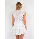 Neo Noir Jayla S Voile Top Hvid - J BY J Fashion