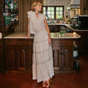 Neo Noir Jayla S Voile Top Ivory