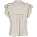 Neo Noir Jayla S Voile Top Ivory