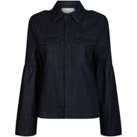 Neo Noir Jaynor Denim Jacket Dark Blue