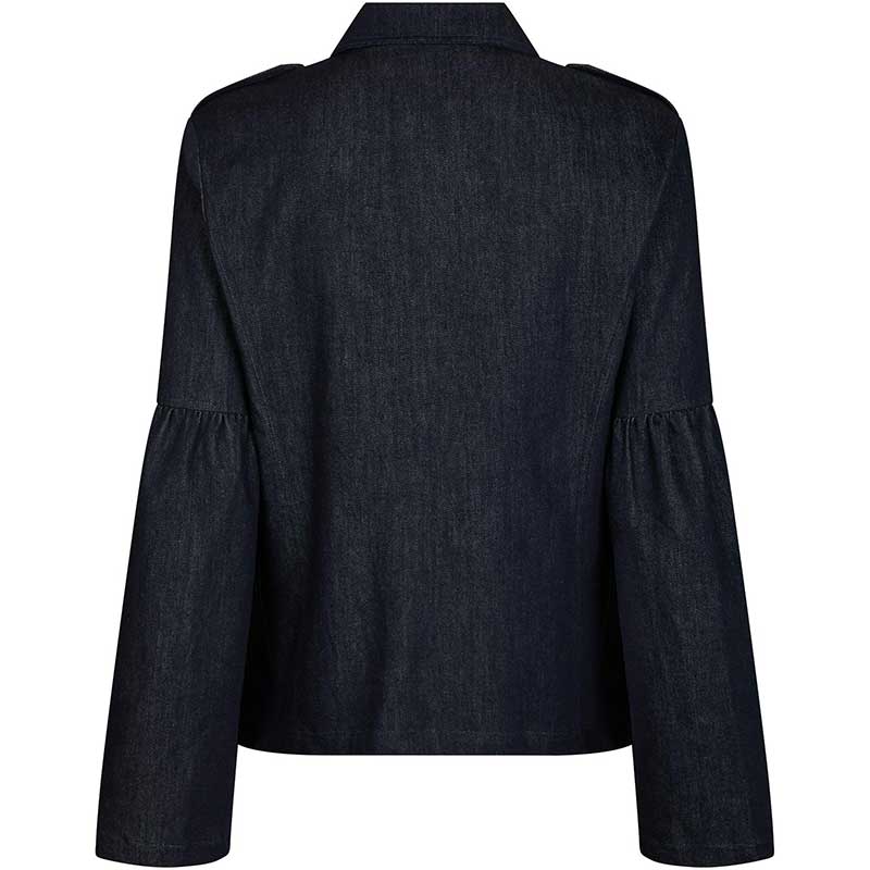 Neo Noir Jaynor Denim Jacket Dark Blue