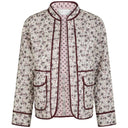 Neo Noir Lottie Blush Quilt Jacket Bordeaux/Rosa