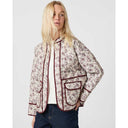 Neo Noir Lottie Blush Quilt Jacket Bordeaux/Rosa