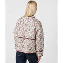 Neo Noir Lottie Blush Quilt Jacket Bordeaux/Rosa