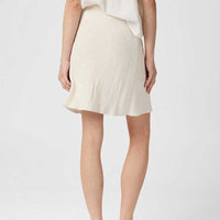 Neo Noir Lunna Linen Skirt Natural