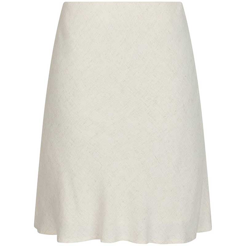 Neo Noir Lunna Linen Skirt Natural