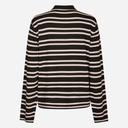 Neo Noir Mala Polo Knit Blouse Dark Brown