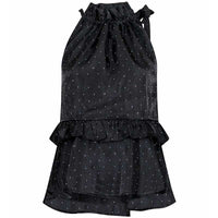 Neo Noir Margy Bedazzled Top Sort