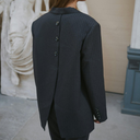 Neo Noir Marielle Button Back Blazer Antracit