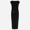 Neo Noir Minja Drapy Dress Black