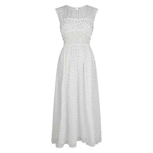 Neo Noir Myrna Dot Dress White