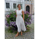 Neo Noir Myrna Dot Dress White