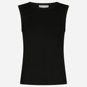 Neo Noir Nimbi Fine Rib Top Black