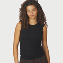 Neo Noir Nimbi Fine Rib Top Black